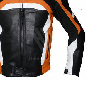 Veste de moto à logo personnalisé la plus vendue, manches longues, fermeture éclair intégrale, respirante, séchage rapide, matériau imperméable, veste de moto - Product Image 4
