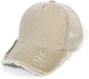 <b>Top</b> Quality Hats for Women Baseball Cap Summer <b>Distressed</b> Cotton Women - Product Image 3