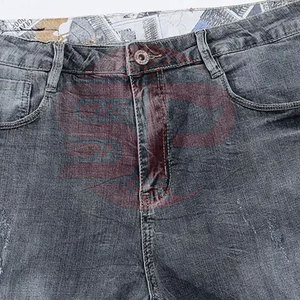 Pantalones cortos vaqueros personalizados de nuevo diseño, pantalones vaqueros de alta calidad hechos a medida para hombre - Product Image 6