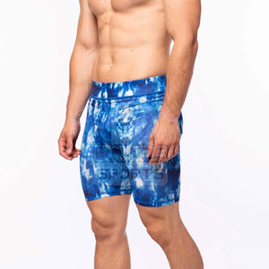 High Quality <b>Compression</b> <b>Shorts</b> for <b>Men</b> Elastic Waist Breathable <b>Compression</b> Gym Running <b>Shorts</b> for <b>Men</b> - Product Image 5