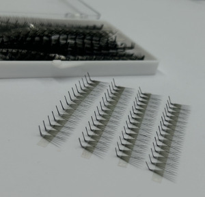 ขนตาปลอม VIETKINGLASH รุ่น Ultra Speed Volume Fans แบบปลายแหลม  ฐานหลวม  นุ่มเป็นธรรมชาติ  ทำมือ  ใย PBT  คุณภาพระดับมืออาชีพจากเกาหลี  สินค้าขายดี - Product Image 6