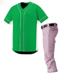 Uniforme de Béisbol Sublimado Transpirable Personalizable al por Mayor con Número y Nombre, Estilo Botones, Ajuste Uniforme - Product Image 4