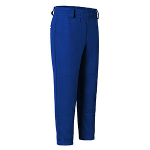 Vente en gros Pantalon court de baseball softball Coupe décontractée Pantalon longueur genou style baseball avec passepoil latéral Logo personnalisé - Product Image 6