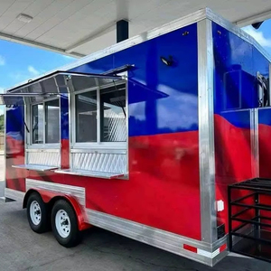 Remorque alimentaire multifonctionnelle entièrement équipée Bar et camion de restauration rapide mobiles personnalisés Restaurant mobile à l'état neuf - Product Image 1
