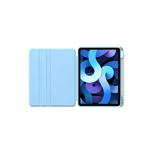 Funda Protectora Inteligente para iPad 2025 Netzy, Funda con Soporte Giratorio Nayn en Negro con Materiales de TPU, PU y PC - Product Image 1