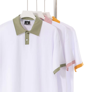 Mince pur coton solide Vintage pour chemise à la mode Style japonais décontracté polyvalent en gros personnalisé brodé à la mode fait - Product Image 4