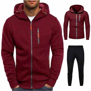 Ropa deportiva de calidad superior Gym Fitness Tech Fleece Training Chándales Hombres Conjunto de dos piezas Chándal Jogging Suit para hombres - Product Image 2