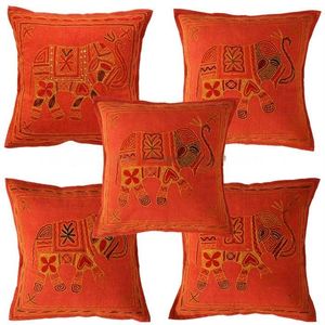 High Quality 18x18 Inches <b>White</b> Cotton Personalized Custom Brand Tag Embroidered Woven Light Luxury Eco-Friendly Cushion <b>Cover</b> - Product Image 1