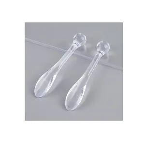 Mango de cuchara de acrílico de alta calidad Cubiertos hechos a mano diseño superior Mango largo de acrílico para el hogar a precio barato - Product Image 1