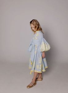 เดรสยูเครนแบบเปิดด้านหน้าคอวีเปิดด้านหน้าสำหรับเด็กชุดเดรสปักลายสวยงามเป็นมิตรต่อสิ่งแวดล้อม - Product Image 6