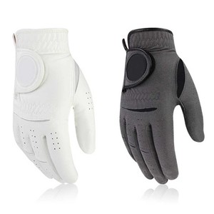 Guantes de golf de diseño camuflaje Premium con logotipo personalizado hechos de cuero Cabretta PU cuero sintético para una cobertura óptima de la mano - Product Image 6