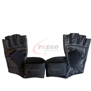Guantes de Levantamiento de Pesas Personalizados, Guantes de Gimnasio de Medio Dedo con Soporte para Muñeca, Guantes de Entrenamiento para Hombres y Mujeres, OEM - Product Image 3