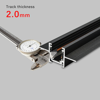 Prix d'usine – Spots LED ultra-minces pour rail – Éclairage sur rail moderne – Plafonnier moderne à intensité variable en alliage d'aluminium – Spot LED magnétique sur rail