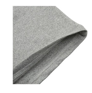 เสื้อกล้ามออกกำลังกายแขนกุดสำหรับผู้ชายผ้าคอตตอนสีดำ - Product Image 2