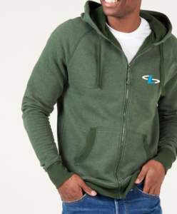 Sudadera con capucha personalizada de gran tamaño y de alta calidad para hombre, sudadera vintage con cremallera para hombre, Sudadera con capucha lavada con ácido desteñida al sol - Product Image 1