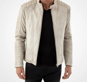 แจ็คเก็ตหนังรุ่นใหม่ 2026 เสื้อผ้าผู้ชาย ผู้หญิง แจ็คเก็ตหนังแฟชั่นใหม่ แจ็คเก็ตหนังผู้ชาย แจ็คเก็ตหนังกันลม 2025 - Product Image 6