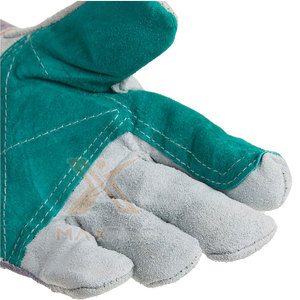 Premium Quality High Performance Sustainable Leather Working Gloves Waterproof Anti-Slip Fireproof Features Customizable Options - Product Image 5