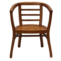 Chaises de camping modernes vintage écologiques en bois massif pour bar et restaurant, avec taille et forme personnalisables, technique sur mesure