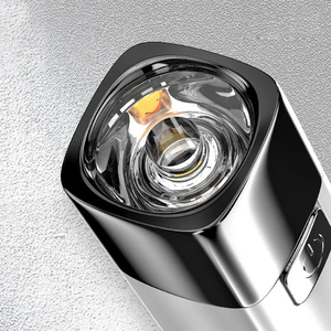 Banque d'énergie multifonctionnelle à haute intensité pour lampe de poche avec lumière latérale rechargeable par USB pour le camping, la randonnée et l'extérieur - Product Image 3