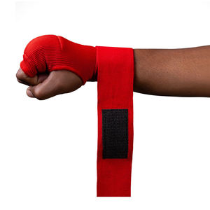 Calidad superior al por mayor envolturas de mano rápidas guantes de boxeo internos acolchados de gel sin dedos deportes Fitness guantes acolchados de gel - Product Image 1