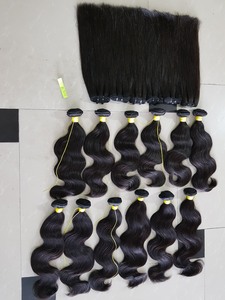 30-Inch Machine Double Weft <b>Body</b> <b>Wave</b> Remy Hair 100% Virgin Raw 8A Grade Vietnamese Extensions Custom Logo All Colors Suitable - Product Image 2