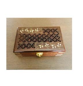 Caja de Madera Grande para Attar, Caja de Perfume de Madera Tallada de Lujo, Cajas Pequeñas de Madera - Product Image 5