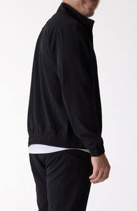 Conjuntos de Chándal de Forro Polar Sólido Personalizados para Hombre, Venta al por Mayor, Chaqueta Ligera de Corte Regular, Ropa Deportiva para Correr, Fabricante OEM - Product Image 4