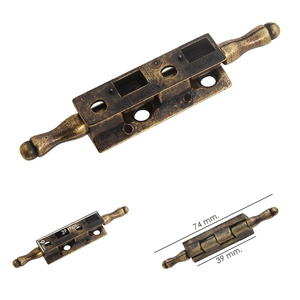 Cerniera Staccabile con Perno e Finitura Oro Antico 74 mm. - Product Image 2