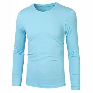 <b>Promotional</b> Wholesales Breathable Blank Men's Full Sleeve Quick Dry Basic <b>t</b> <b>Shirt</b> - Product Image 1