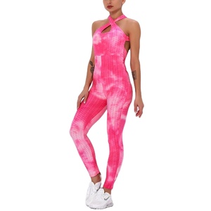 ชุดโยคะ ชุดกีฬาผู้หญิง ชุดออกกำลังกาย ชุดวิ่ง ชุดออกกำลังกายแบบชิ้นเดียว ชุดออกกำลังกาย ชุดฟิตเนส - Product Image 3