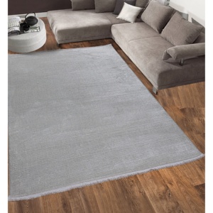 Vavien 1372 khu vực rộng lớn mô hình trừu tượng máy làm nhẹ Thảm 80x150cm màu xám mềm kết cấu Fluffy cho phòng khách - Product Image 5