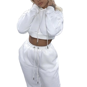 Nouvel ensemble de survêtement sportif pour femme, décontracté, ample, grande taille, à capuche, plusieurs couleurs, manches longues, sweat-shirt à capuche - Product Image 4