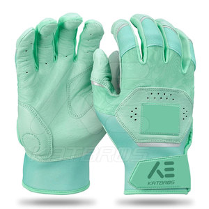 Solid Color Heavy Duty Baseball <b>Batting</b> <b>Gloves</b> Private Label Adults Baseball <b>Batting</b> <b>Gloves</b> - Product Image 1