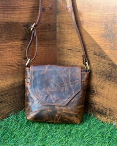 Nouveau sac à main en cuir véritable Crunch pleine fleur fait à la main femmes élégantes en cuir véritable Vintage utilisation de bureau sac à bandoulière - Product Image 3