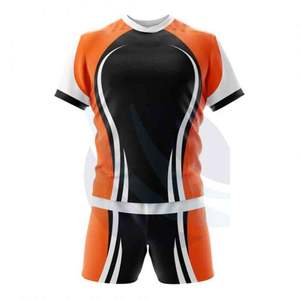 Ensemble d'uniformes de rugby SPOFIT, best-seller, prix avantageux, vente flash, kit de rugby pour hommes, écologique, 100% polyester - Product Image 1