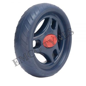 Roue de poussette EVA légère de 7 pouces absorbant les chocs durables pour des promenades en douceur et une maniabilité facile - Product Image 1