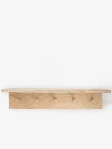 Wooden Oxford <b>Peg</b> <b>Rail</b> Shelf - Product Image 6