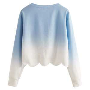 Low MOQ High Quality Women Slim Fit Breathable Crop <b>Top</b> Sweatshirts Front Casual Streetwear for Adults <b>Winter</b> Customized Options - Product Image 2