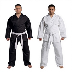Juegos de uniformes de karate de alta calidad para hombres y mujeres, logotipo personalizado y marca, precios de servicio OEM - Product Image 1