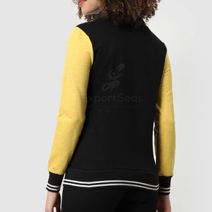Chaqueta Letterman de gran tamaño para mujer, chaqueta Letterman de material duradero, chaqueta Letterman cómoda - Product Image 3