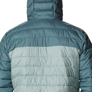 Vestes matelassées en polyester pour hommes, coupe-vent, à séchage rapide, col montant, logo sur le devant, pour l'hiver - Product Image 5