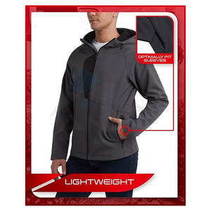 Chaqueta Softshell de invierno para hombre, abrigo transpirable y resistente al viento para exteriores sin cremallera para un uso cómodo en clima frío - Product Image 5