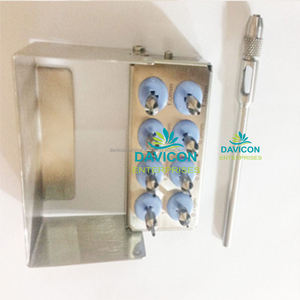 DAVICON Reusable Surgical Instruments 0.6-1.5MM FUE <b>Punch</b> Ultra Sharp Stainless Steel for Hair Transplant - Product Image 6