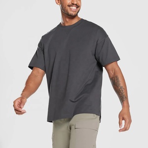 100% เสื้อยืดผ้าฝ้ายโอเวอร์ไซส์สำหรับผู้ชายขนาดใหญ่240กรัมลายพิมพ์ดิจิตอลดีไซน์ตามสั่ง - Product Image 3