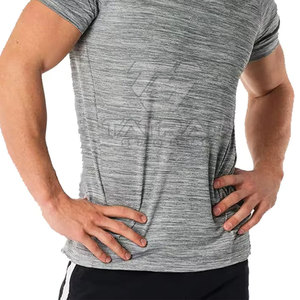 T-shirt de course respirant personnalisé 100% coton, t-shirt de sport pour la salle de sport, confortable, coupe classique pour homme, fabriqué au Pakistan - Product Image 6