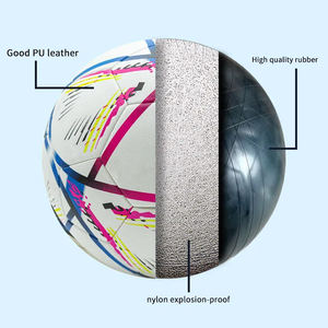 2023 Professional Football <b>Ball</b> Size 5 Soccer <b>Balls</b> With Custom Logo PVC Match/training Football - Product Image 2