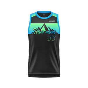 Service OEM Gradient Couleur Imprimé Débardeurs Unisexe Basketball Pickleball Football Jersey Sets Good Selling Seamless Breathable - Product Image 5