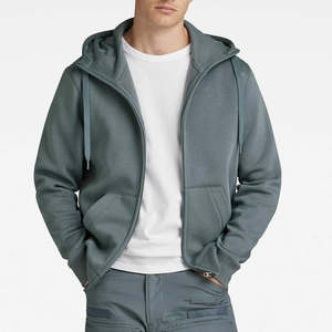 Meilleur sweat à capuche zippé sweat à capuche personnalisé en molleton de coton sweat à capuche zippé surdimensionné pour hommes à vendre 2025 - Product Image 5