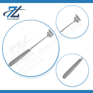 Retracteur manuel Ballance (Volkmann) de haute qualité, 203 mm de long, à bout arrondi, instruments chirurgicaux en acier inoxydable, fabricant au Pakistan - Product Image 4