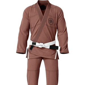 ชุดยิวยิตสูบราซิลแบบมืออาชีพ ผ้าคอตตอนเพิร์ลวีฟ 450gsm คิโมโน BJJ ทรงเข้ารูป ระบายอากาศได้ดี รับสกรีนโลโก้ ชุดสำหรับการฝึกซ้อมและการแข่งขัน - Product Image 4